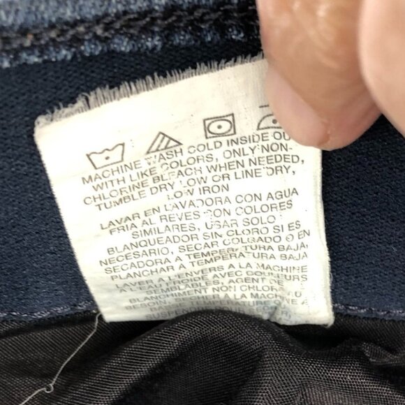 Lee Womens Jeans Plus Size 22W Petite Bootcut Mid Rise Flex Motion Denim Blue - Picture 10 of 15